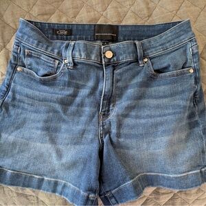White House Black Market Blue Jean Shorts